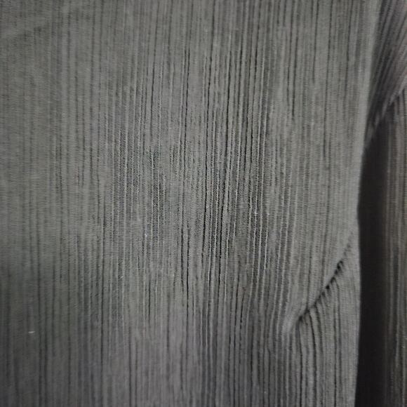 Classic R&M Richards By Karen Kwong Black Gown Maxi Dress Sz 20W Textured EUC - Picture 7 of 9